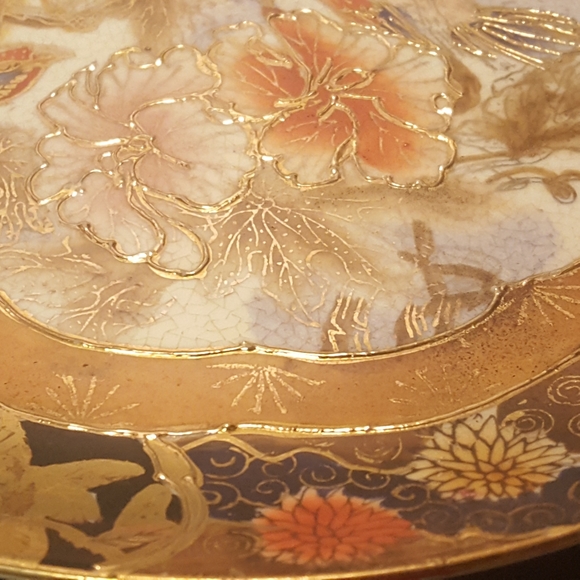 Rare Royal Satsuma plate | 8/10 - Picture 6 of 15